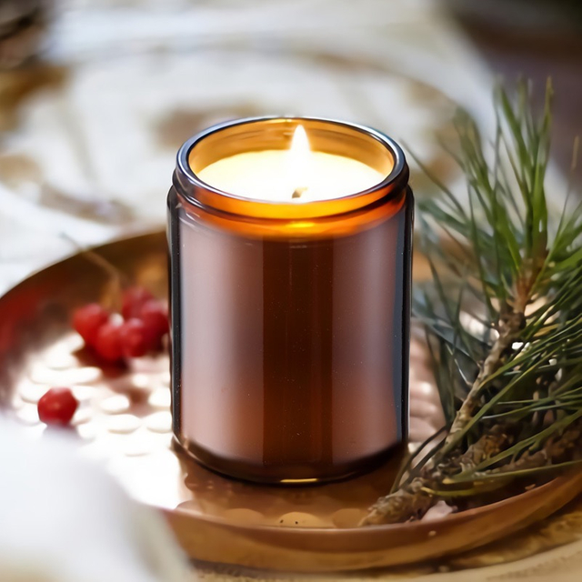 Cedarwood Amber Candle