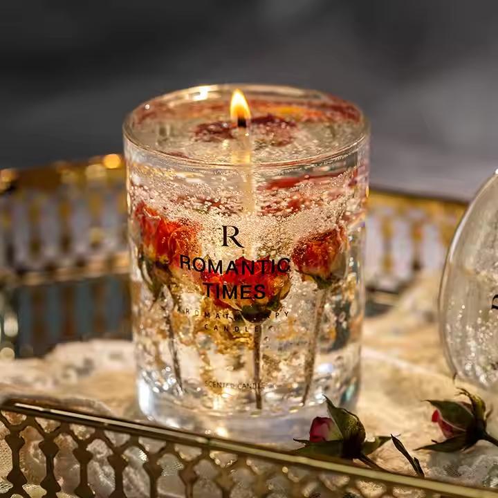 Rose Essential Oil Candle