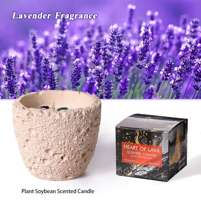 Lavender Chamomile Scented Candle
